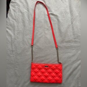 Kate Spade coral Orange crossbody